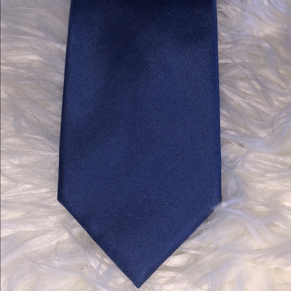 Men’s Blue Karl Lagerfeld Satin Tie